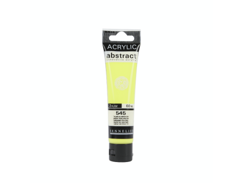 Abstract acrylic paint - Sennelier - 545 Cadmium Yellow Lemon Hue 60 ml