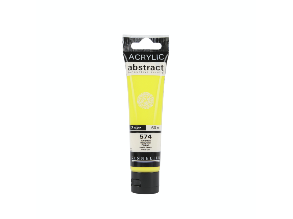 Farba akrylowa Abstract - Sennelier - 574 Primary Yellow 60 ml