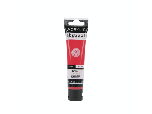 Abstract acrylic paint - Sennelier - 613 Cadmium Red Light Hue 60 ml