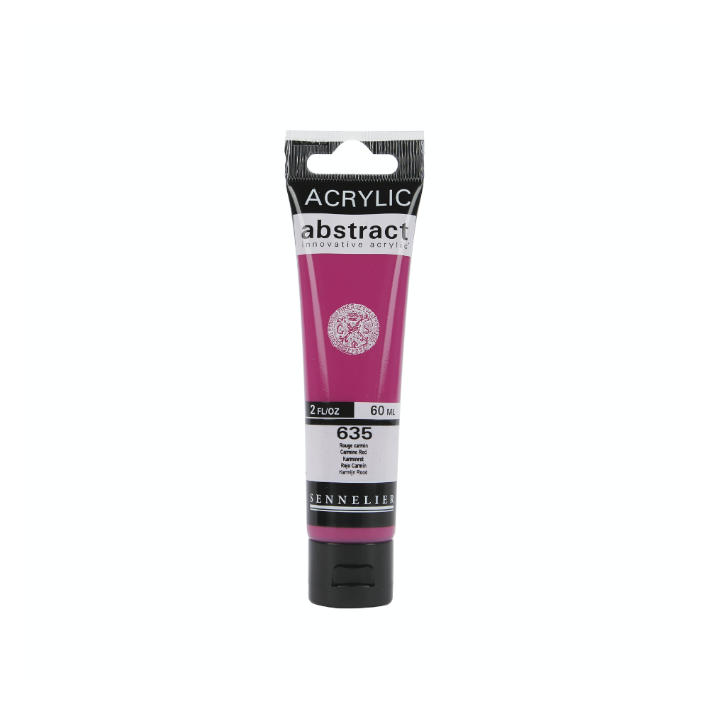 Farba akrylowa Abstract - Sennelier - 635 Carmine Red 60 ml