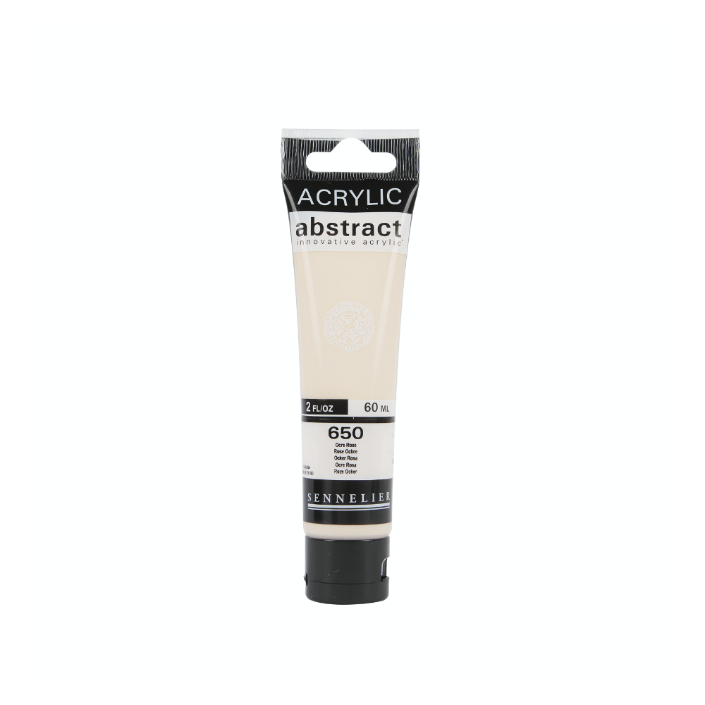 Abstract acrylic paint - Sennelier - 650 Rose Ochre 60 ml