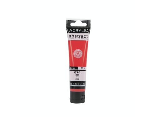 Farba akrylowa Abstract - Sennelier - 674 Vermilion 60 ml