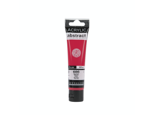 Abstract acrylic paint - Sennelier - 686 Primary Red 60 ml