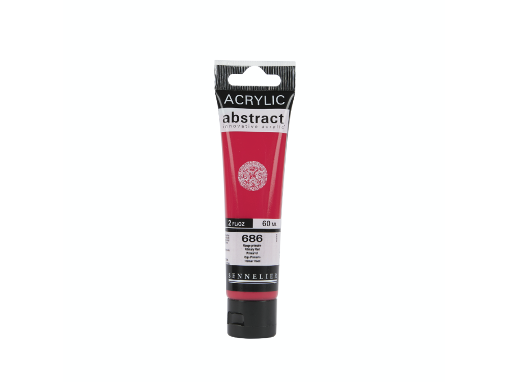 Farba akrylowa Abstract - Sennelier - 686 Primary Red 60 ml