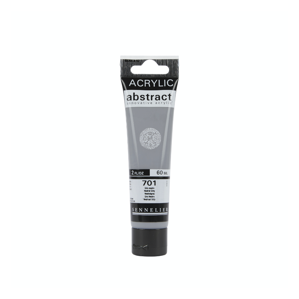 Farba akrylowa Abstract - Sennelier - 701 Neutral Grey 60 ml