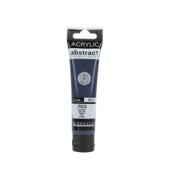 Abstract acrylic paint - Sennelier - 703 Payne's Grey 60 ml