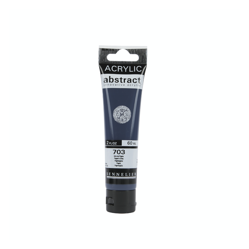 Farba akrylowa Abstract - Sennelier - 703 Payne's Grey 60 ml