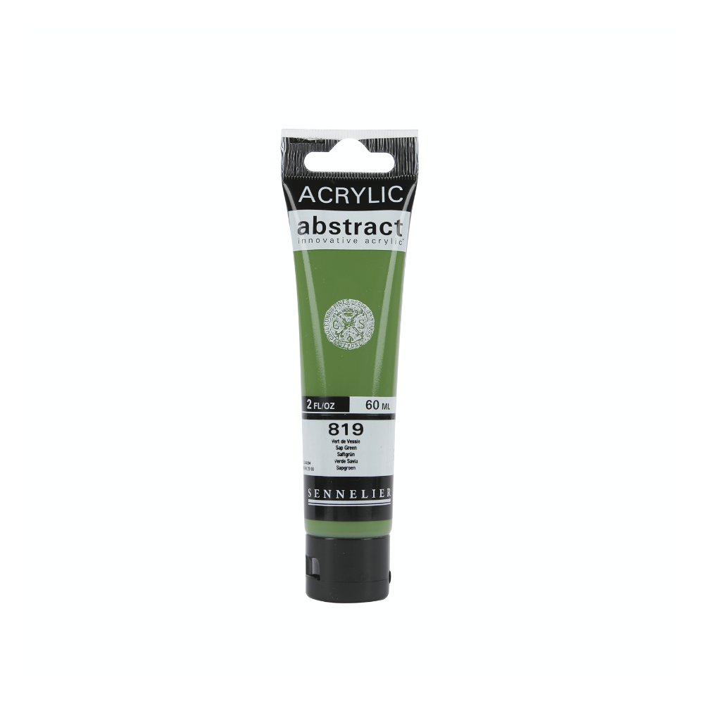 Abstract acrylic paint - Sennelier - 819 Sap Green 60 ml