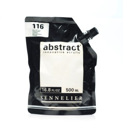 Farba akrylowa Abstract - Sennelier - 116 Titanium White 500 ml