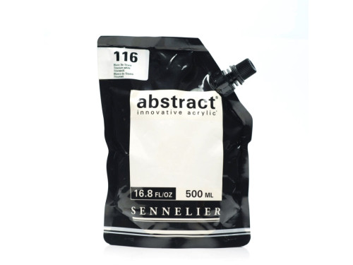 Farba akrylowa Abstract - Sennelier - 116 Titanium White 500 ml