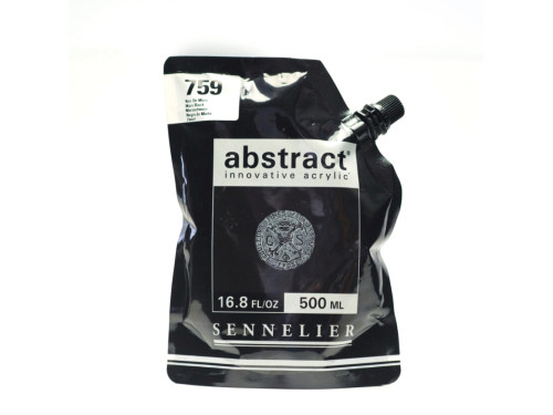 Farba akrylowa Abstract - Sennelier - 759 Mars Black 500 ml