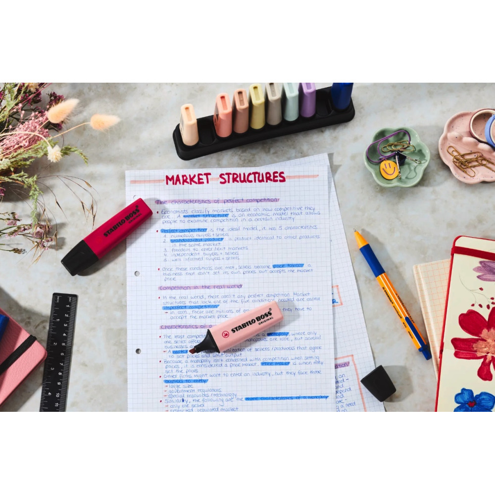 Boss Original Wildflowers Highlighter - Stabilo - 128 Rouge