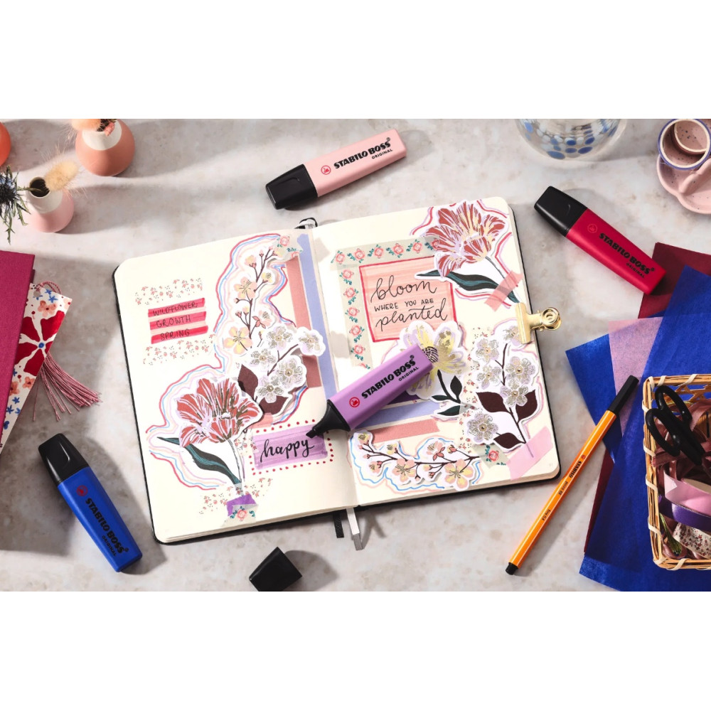 Boss Original Wildflowers Highlighter - Stabilo - 132 Ultramarine