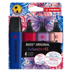 Set of Boss Original Wildflowers Highlighters - Stabilo -  4 pcs.