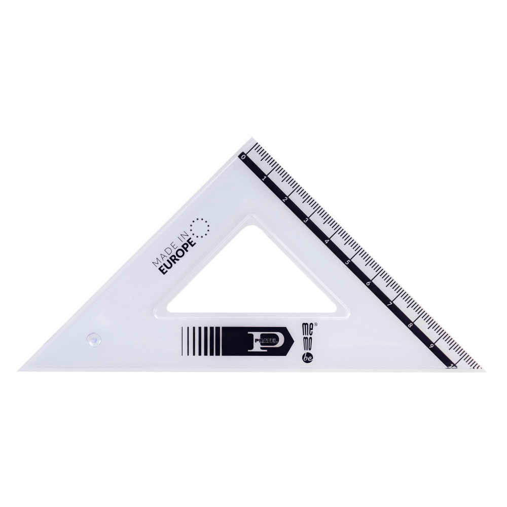 Zestaw kreślarski do geometrii Pratel - MemoBe - 6 szt.