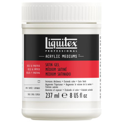Gel medium for acrylics - Liquitex - satin 237 ml