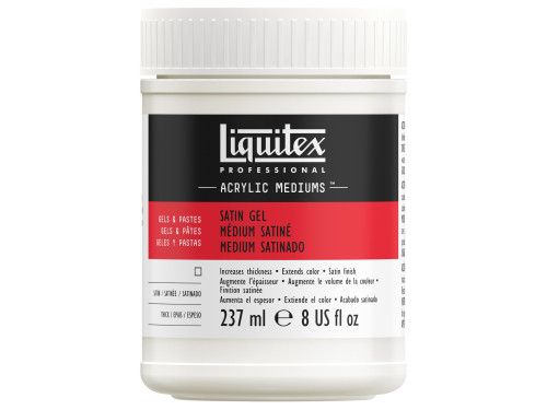 Medium żelowe do farb akrylowych - Liquitex - satynowe 237 ml