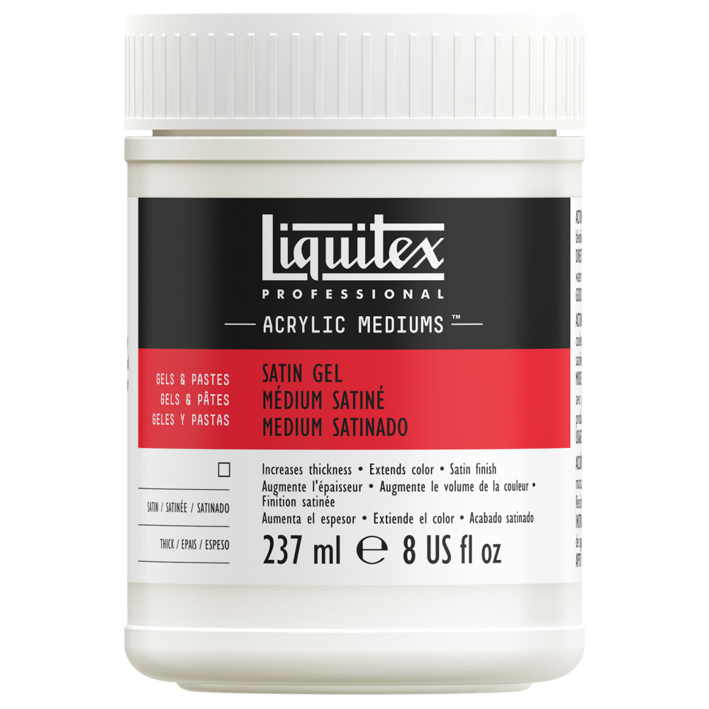 Gel medium for acrylics - Liquitex - satin 237 ml