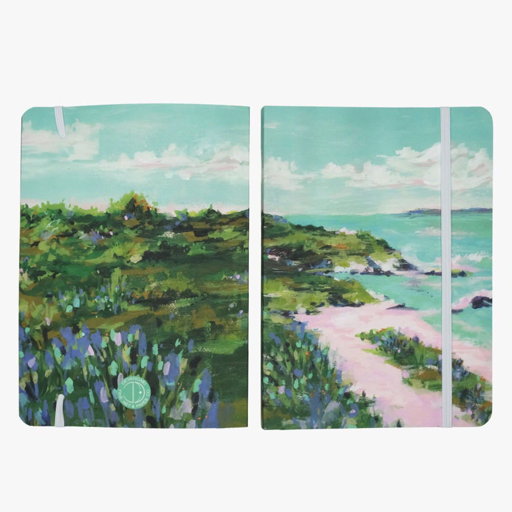 Dotted notebook Summer Coast A5 - Devangari - 120 g/m2