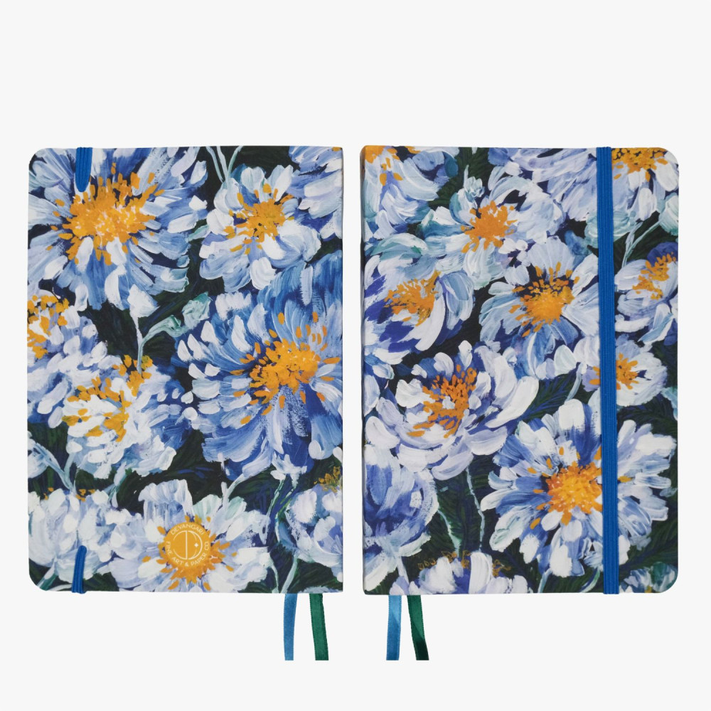 Dotted notebook Windy Daisies A5 - Devangari - 120 g/m2