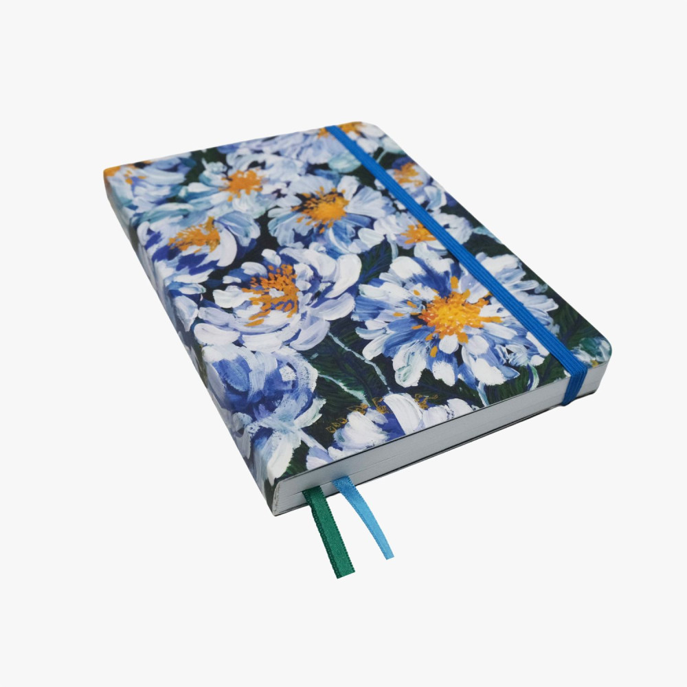 Notes w kropki Windy Daisies A5 - Devangari - 120 g/m2