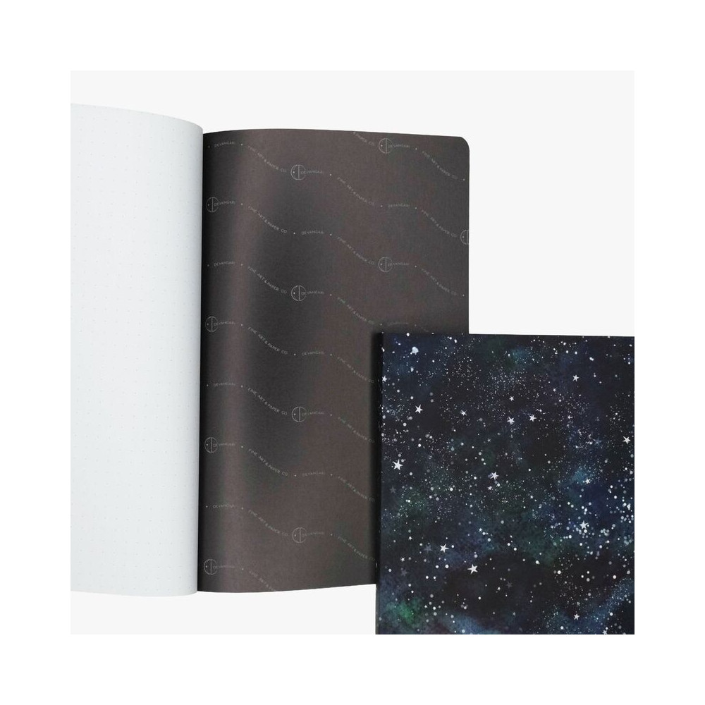Notes w kropki otabind Emerald Galaxy A5 - Devangari - 120 g/m2