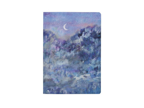 Dotted otabind notebook Night Meadow A5 - Devangari - 120 g/m2