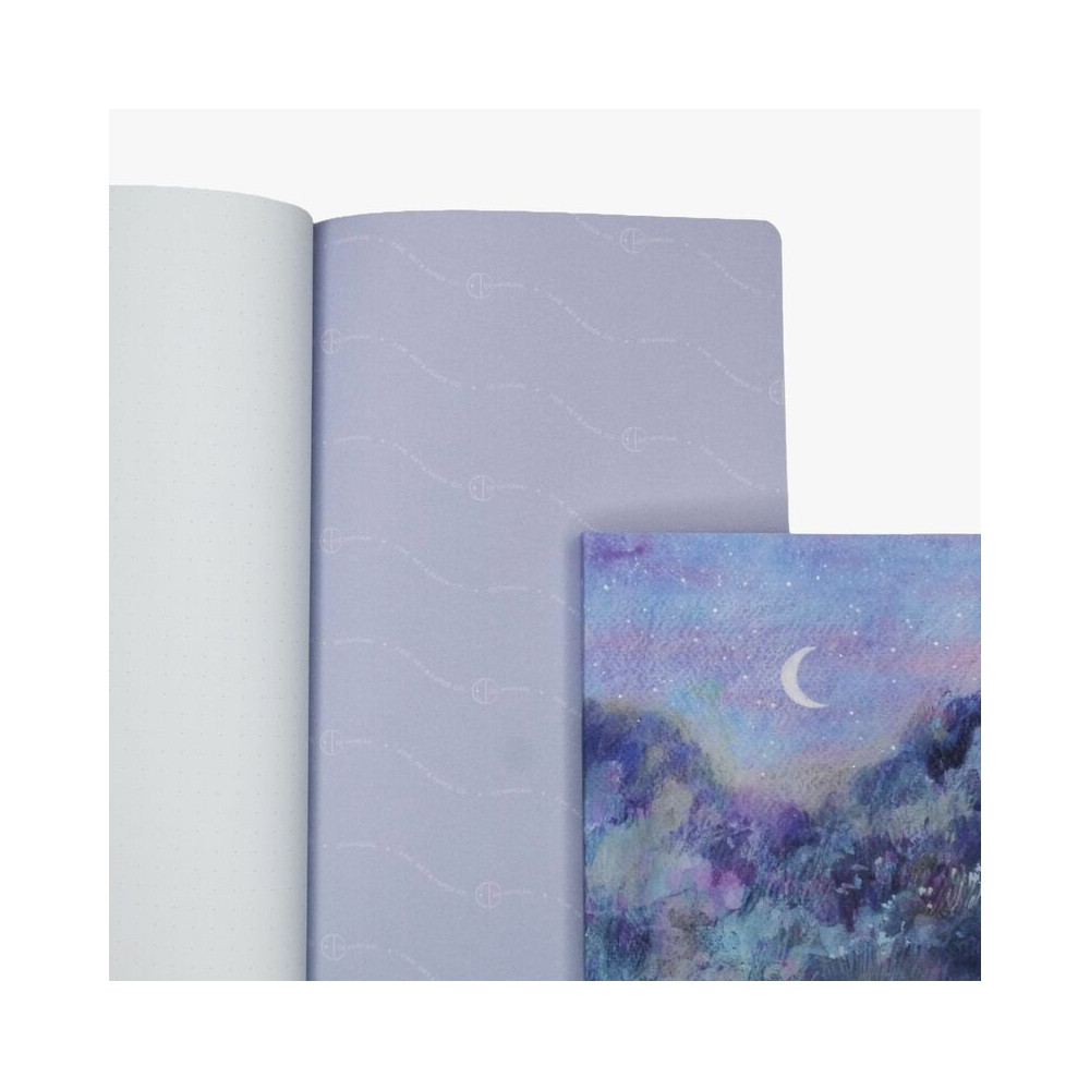 Dotted otabind notebook Night Meadow A5 - Devangari - 120 g/m2