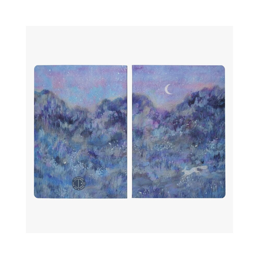 Dotted otabind notebook Night Meadow A5 - Devangari - 120 g/m2