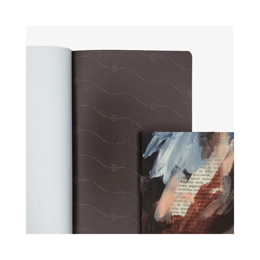 Notes w kropki otabind Vintage Poem A5 - Devangari - 120 g/m2