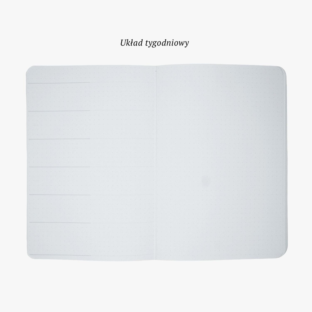 Planer niedatowany Emerald Galaxy A5 - Devangari - 120 g/m2