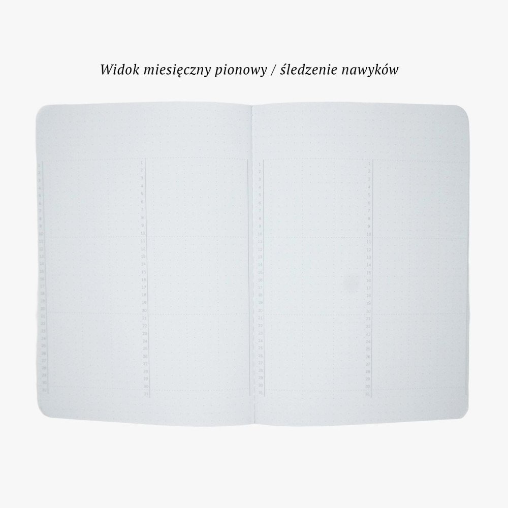 Planer niedatowany Emerald Galaxy A5 - Devangari - 120 g/m2