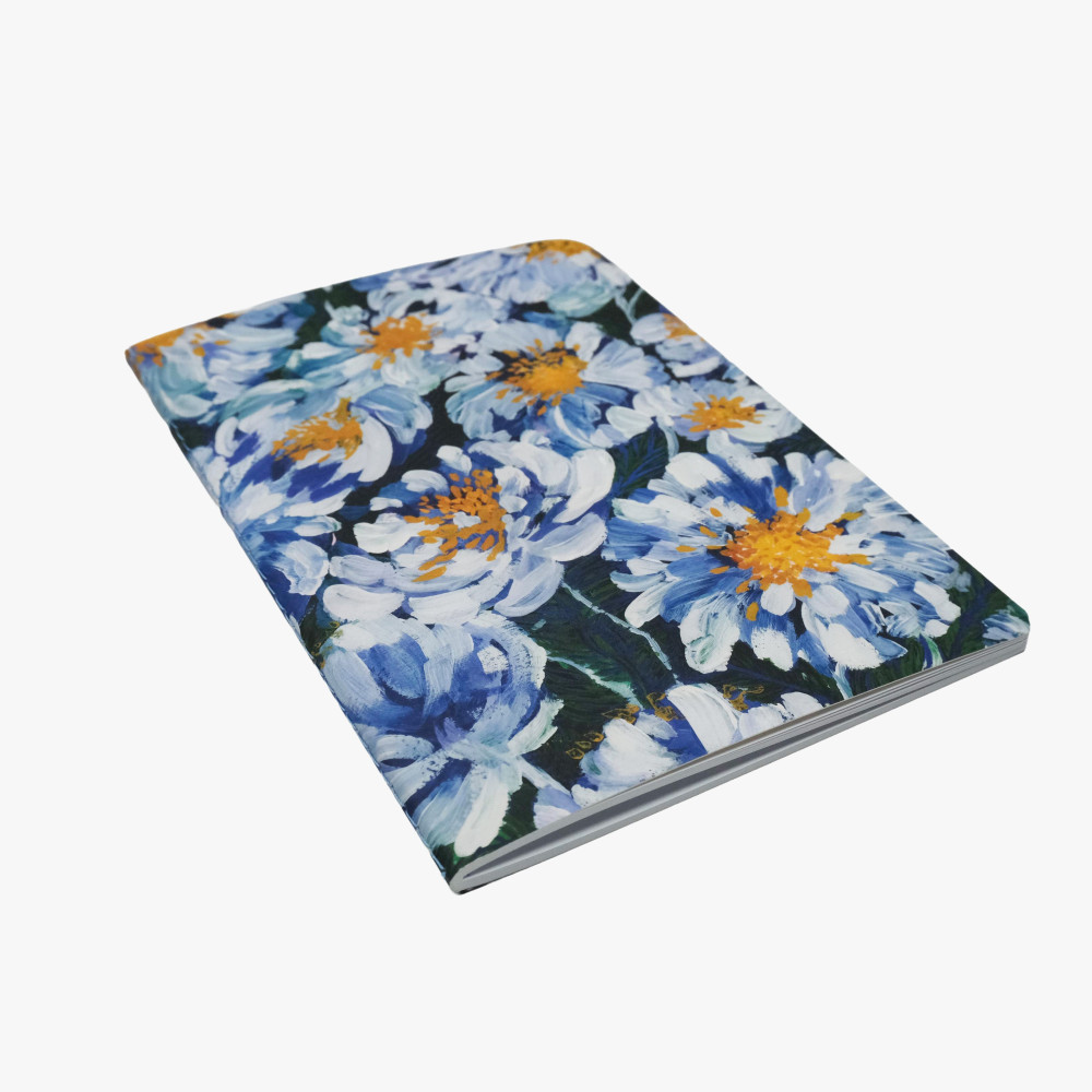 Undated planner Windy Daisies A5 - Devangari - 120 g/m2