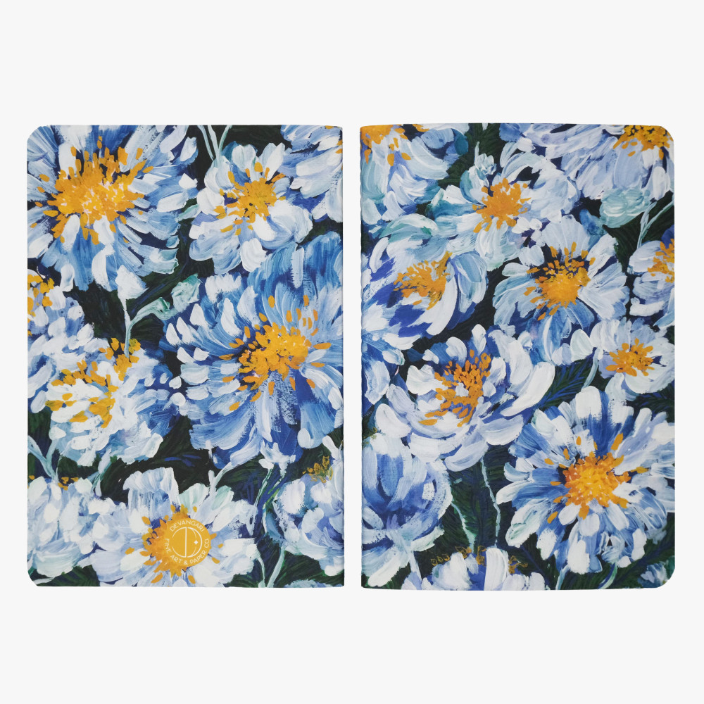 Planer niedatowany Windy Daisies A5 - Devangari - 120 g/m2