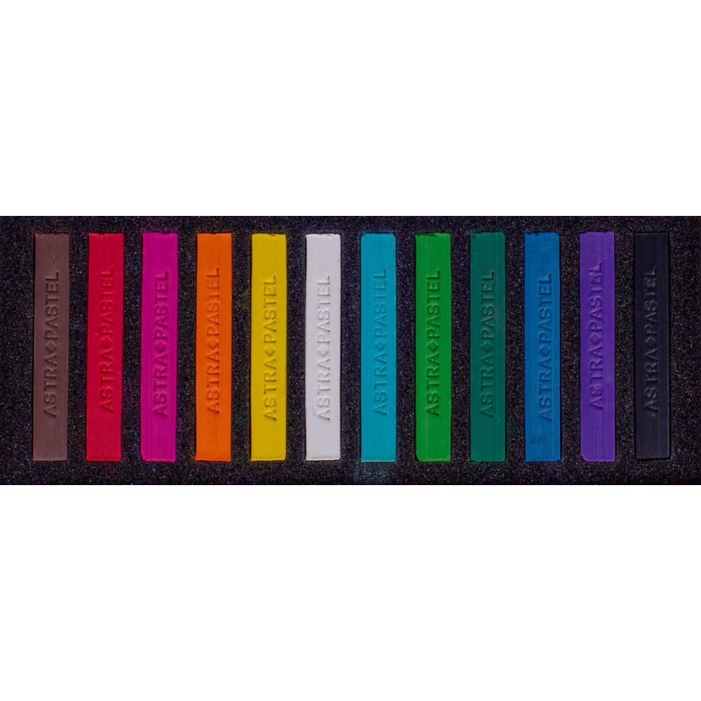Set of soft pastels - Astra - 12 pcs.