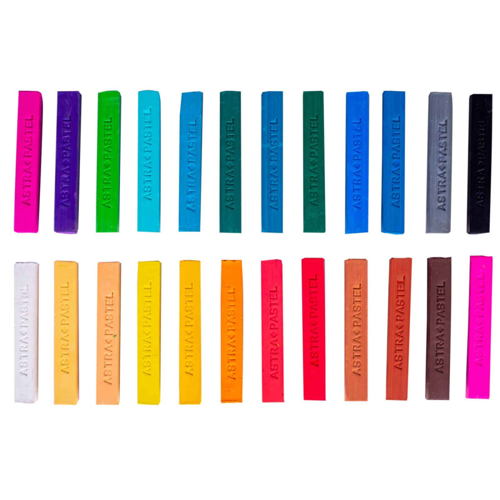 Set of soft pastels - Astra - 24 pcs.