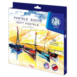 Set of soft pastels - Astra - 36 pcs.