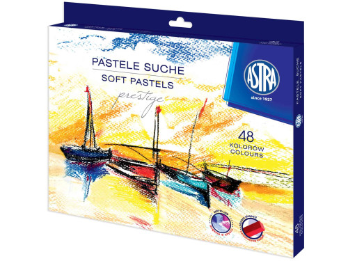 Set of soft pastels - Astra - 48 pcs.