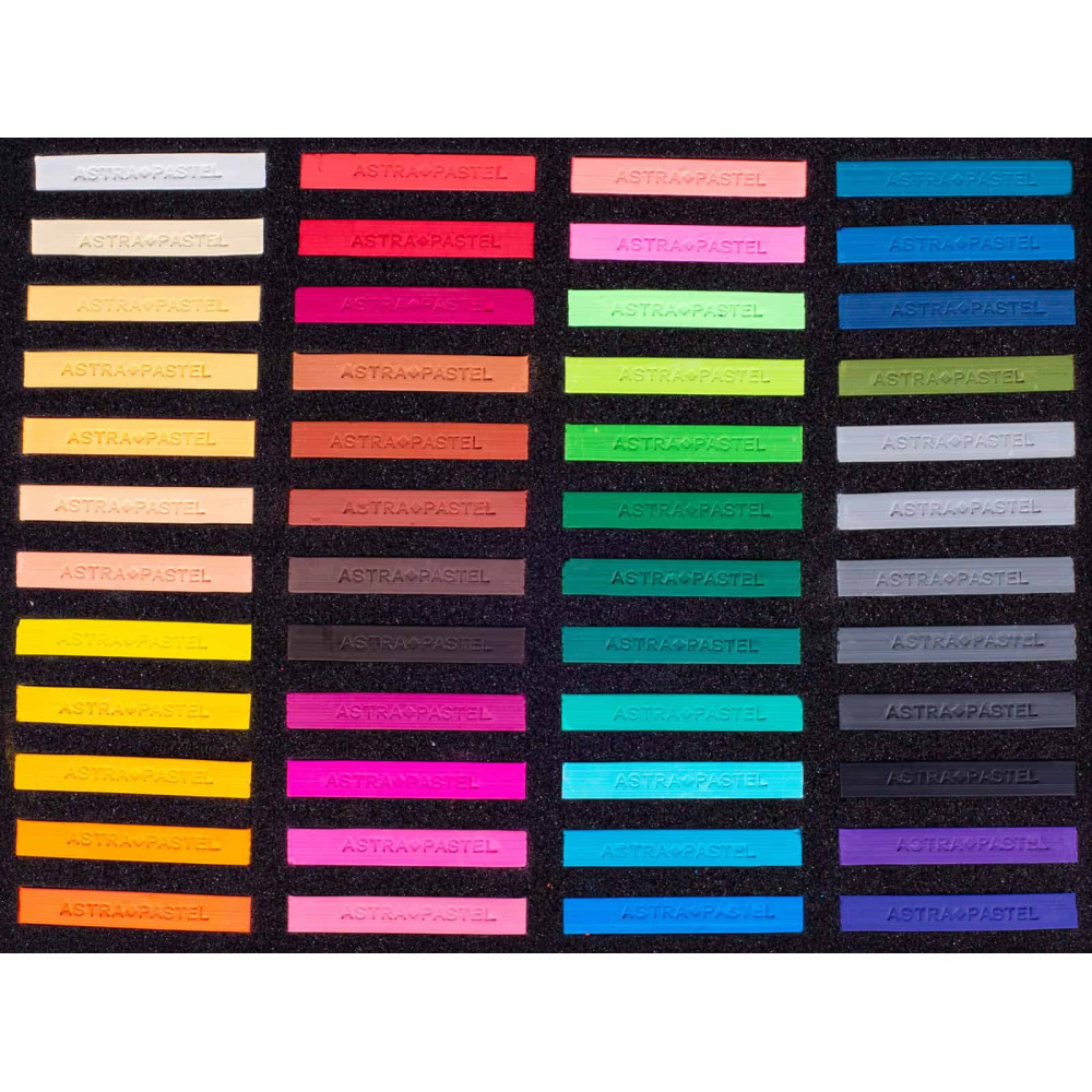 Set of soft pastels - Astra - 48 pcs.