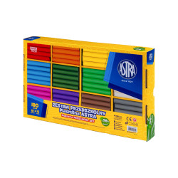 School plasticine - Astra - 12 colors 180 pcs.