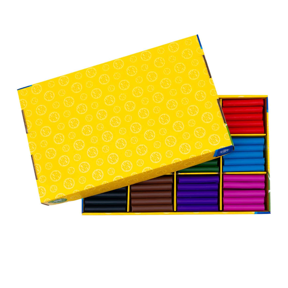 School plasticine - Astra - 12 colors 180 pcs.