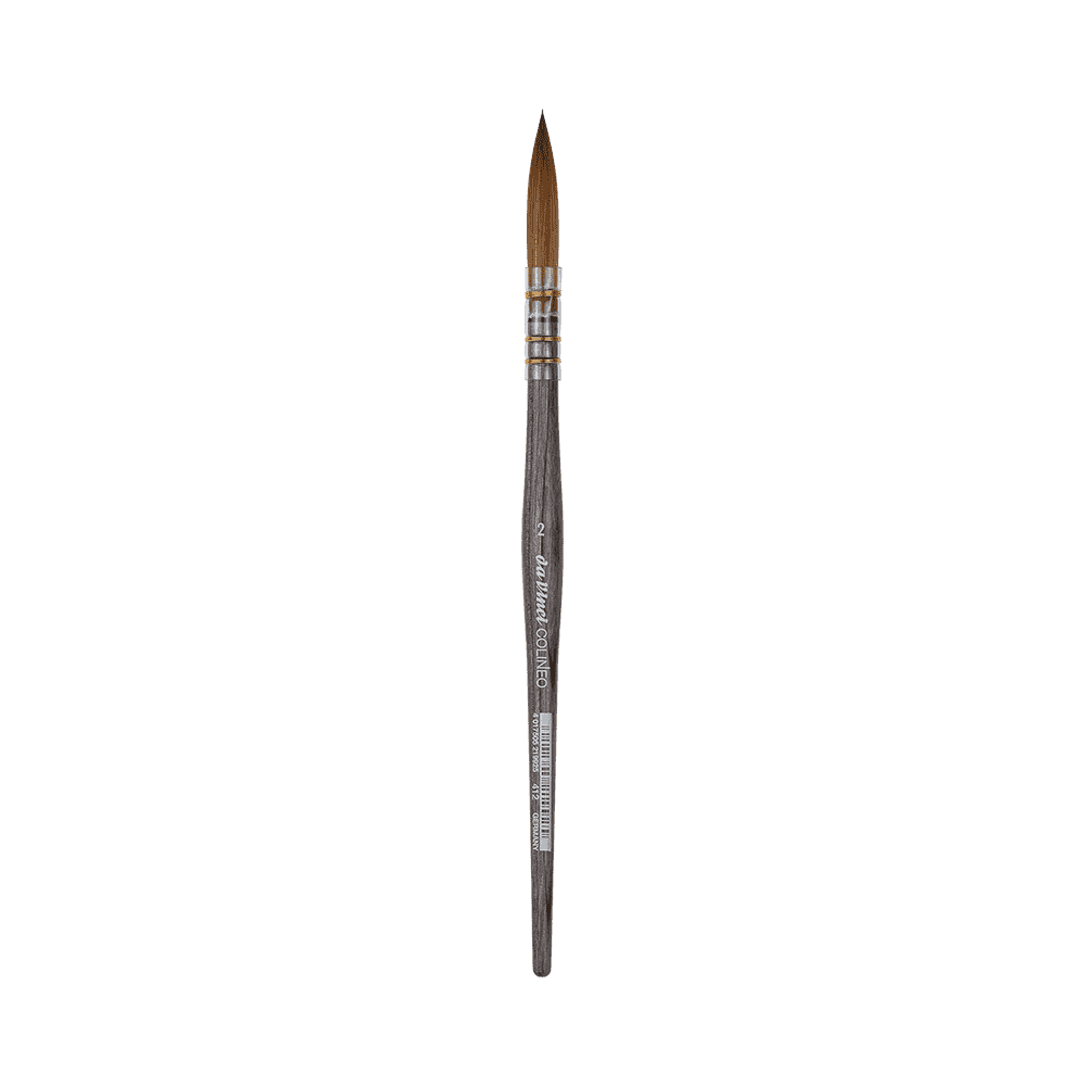 Round long synthetic brush Colineo 412 series - Da Vinci - no. 2