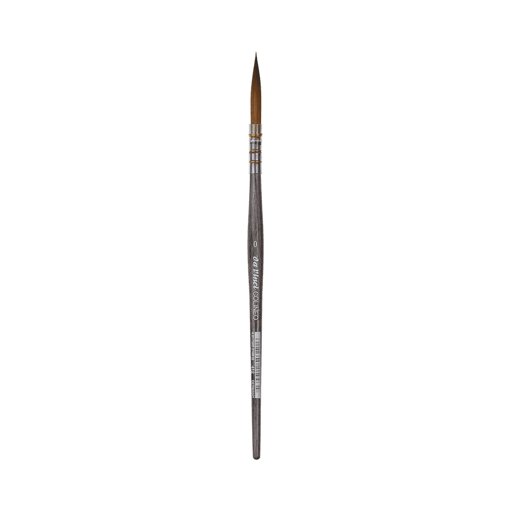 Round long synthetic brush Colineo 412 series - Da Vinci - no. 0