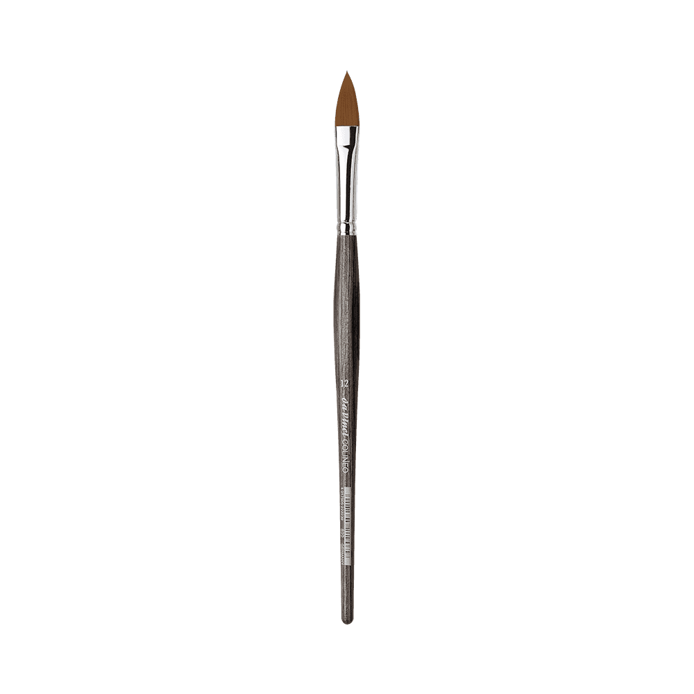 Oval synthetic brush Colineo 822 series - Da Vinci - no. 12
