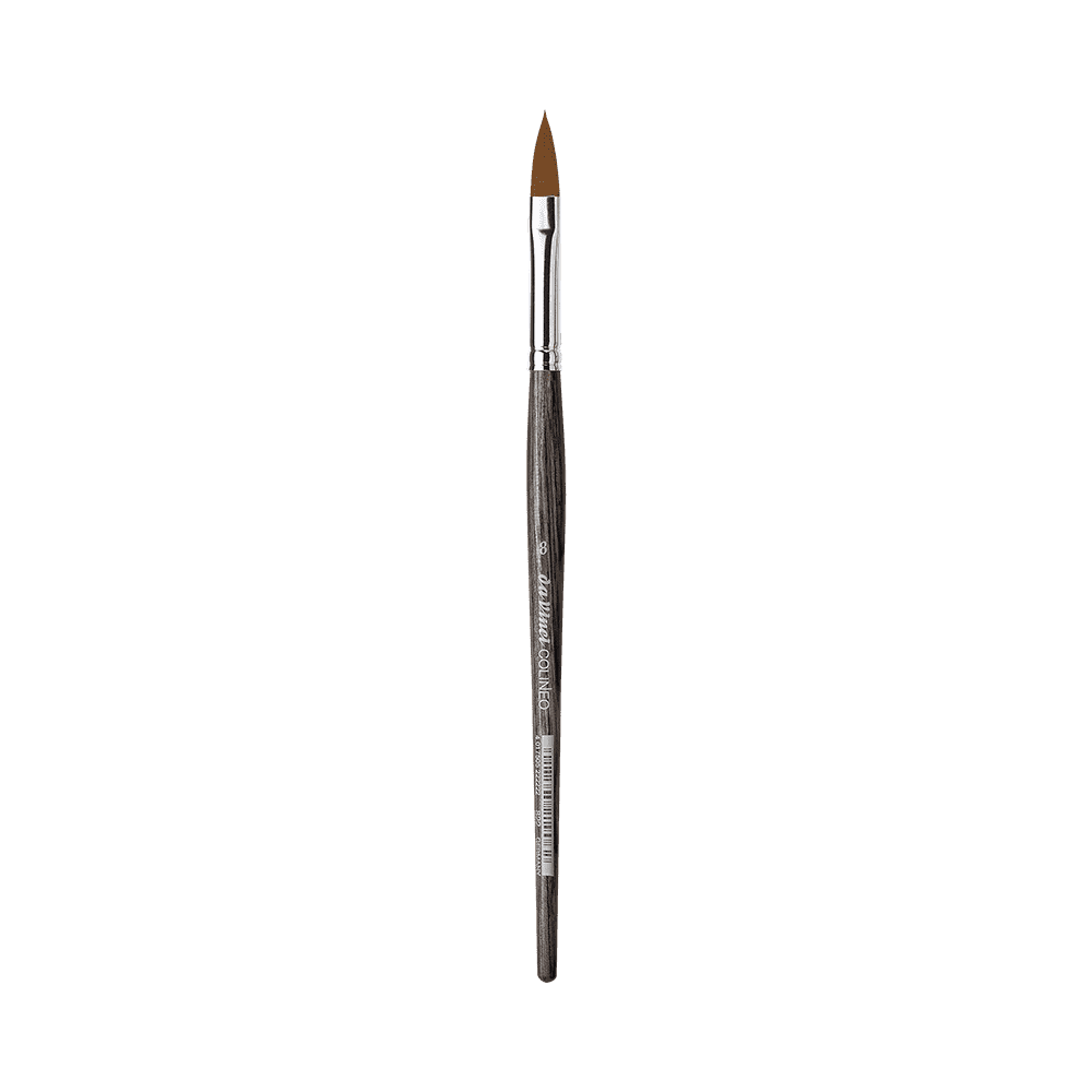 Oval synthetic brush Colineo 822 series - Da Vinci - no. 8
