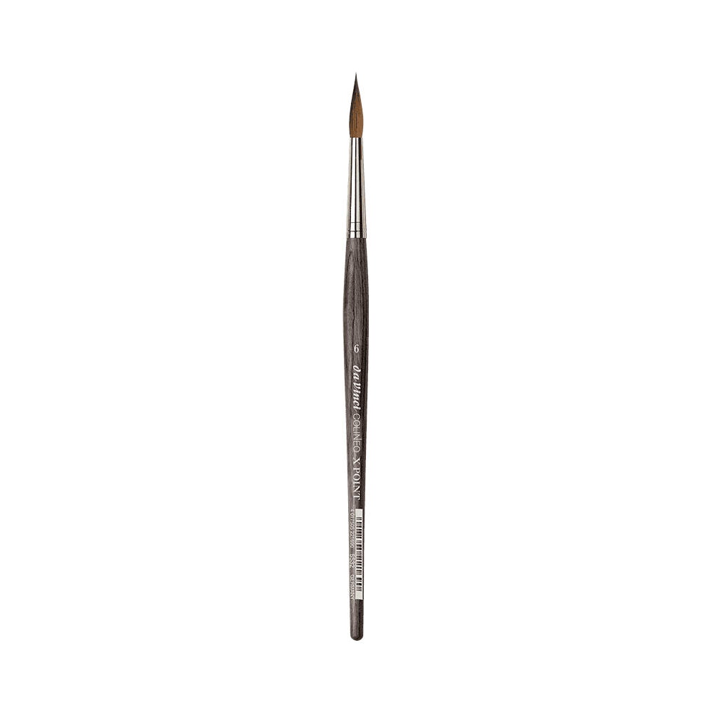 Pędzel okrągły syntetyczny Colineo X Point seria 5532 - Da Vinci - nr 6
