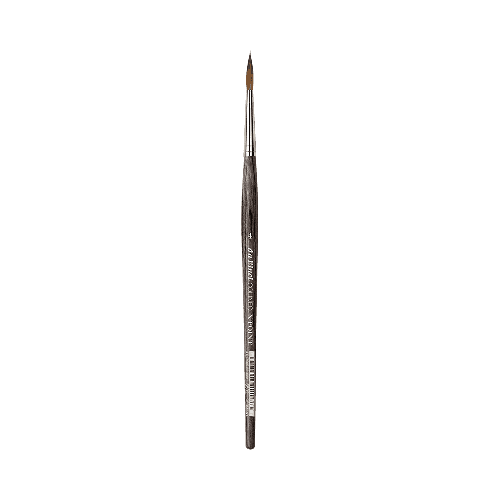 Pędzel okrągły syntetyczny Colineo X Point seria 5532 - Da Vinci - nr 4