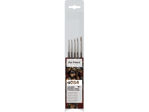 Set of round synthetic brushes Colineo 5522 series - Da Vinci - 5 pcs.