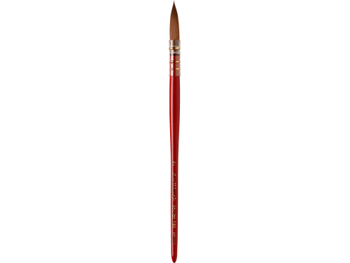 Round synthetic brush Colineo Red 442 series - Da Vinci - no. 2