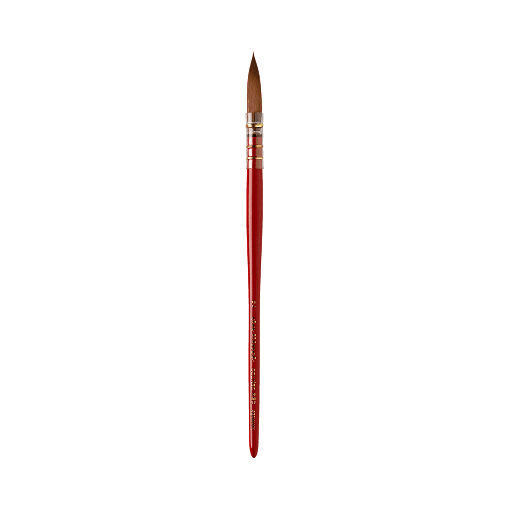 Round synthetic brush Colineo Red 442 series - Da Vinci - no. 2